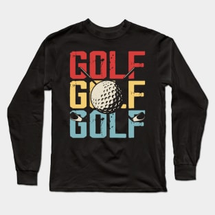 Golf T Shirt For Women Men Long Sleeve T-Shirt